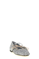 Chaussures Cuir Argenté