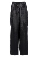Pantalon Velours Noir