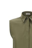Chemise Coton Vert