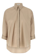 Chemise Coton Beige