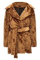 Manteau Velours Marron