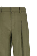 Pantalon Coton Vert