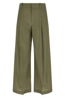 Pantalon Coton Vert