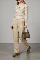Pantalon Coton Blanc