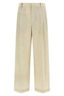Pantalon Coton Blanc