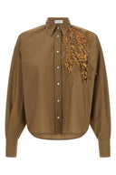 Chemise Coton Beige