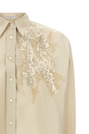 Chemise Coton Beige