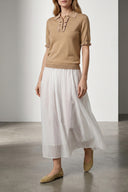 Jupe Coton Blanc