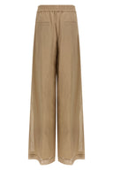 Pantalon Coton Beige