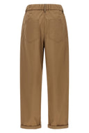 Pantalon Coton Beige