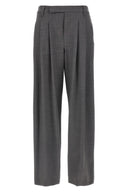 Pantalon Laine Gris