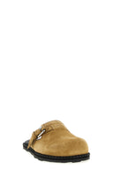 Chaussures Daim Beige