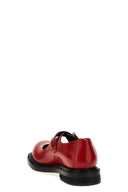 Chaussures Cuir Rouge