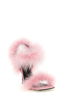 Talons Cuir Rose