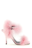 Talons Cuir Rose