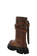 Chaussures Cuir Marron