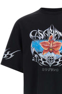 Blades T-shirt – T-shirt Homme Noir en Coton Bio avec Imprimé