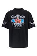 Blades T-shirt – T-shirt Homme Noir en Coton Bio avec Imprimé
