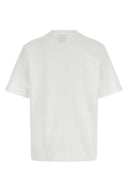 Casablanca Chrome T-shirt – T-shirt Homme Blanc en Coton Bio avec Logo 3D