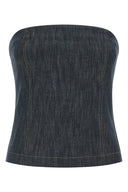 Top Coton Bleu