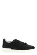 Sneakers Cuir Noir