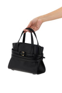 Top Cuir Noir