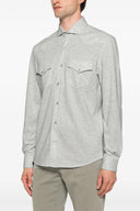 Chemise Coton Gris