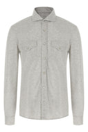 Chemise Coton Gris
