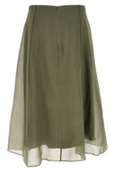 Jupe Soie Vert