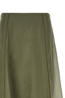 Jupe Soie Vert