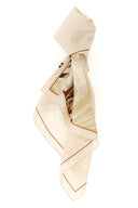 Casquette Soie Beige