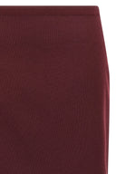 Jupe Coton Bordeaux