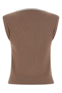 Top Coton Marron