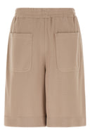 Short Coton Marron
