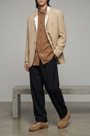 Chemise Soie Marron