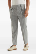 Pantalon Laine Gris