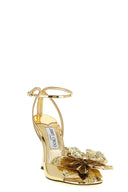 Talons Cuir Doré