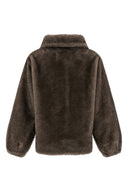 Chemise Fourrure Marron