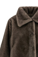 Chemise Fourrure Marron