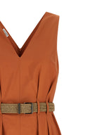 Robe Coton Orange