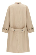 Manteau Coton Beige