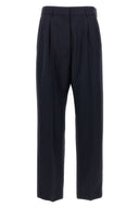 Pantalon Mohair Bleu Marine