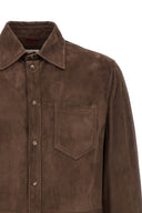 Veste Daim Marron