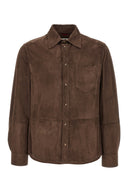 Veste Daim Marron