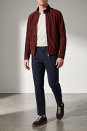 Veste Daim Rouge