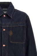 Denim Jacket – Veste Homme en Jean Bleu avec Logo Casablanca