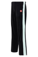 Chenille Pants – Pantalon Homme Noir en Coton avec Logo Casablanca
