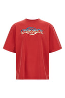 Chrome T-shirt – T-shirt Homme Oversize en Coton Bio Rouge