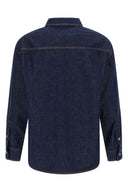 Denim Shirt – Chemise Homme en Jean Bleu avec Logo Casablanca