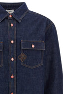 Denim Shirt – Chemise Homme en Jean Bleu avec Logo Casablanca